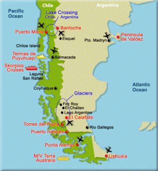 Patagonia Chile Map | Gadgets 2018