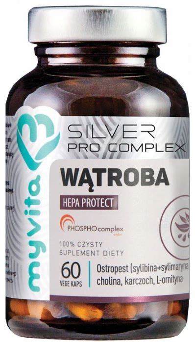 MYVITA SILVER PRO COMPLEX WĄTROBA 60 KAPSUŁEK 11298491893 Allegro pl