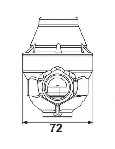 REDUCTEUR ISOBAR FF20X27 COMPO MG ITRON ISO20FCCMG