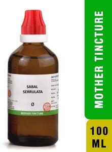 Bjain Sabal Serrulata Q Mother Tincture Price In India Buy Bjain