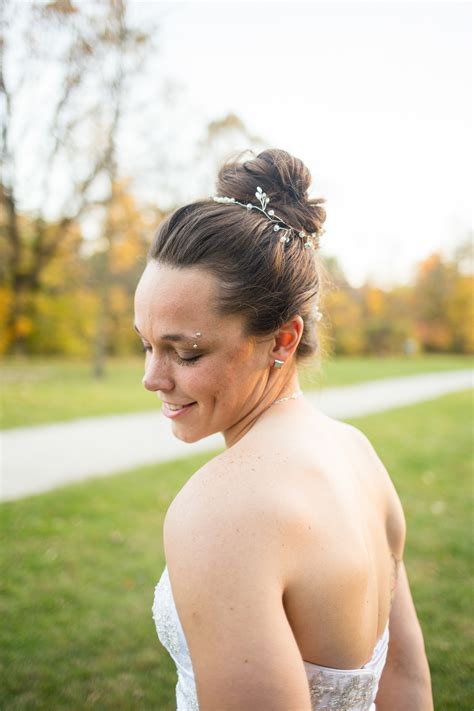 Same Sex Fall Wedding At Pamperin Park In Green Bay WI Amber Jessica Whit Meza Photography