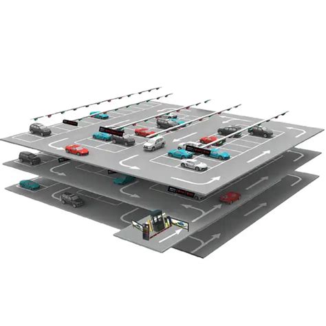 Sewo Multi Level Car Parking System Underground Indoor Garage