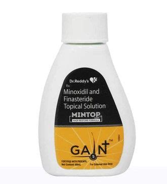 Mintop Gain 5 Topical Solution 60 Ml Price Uses Side Effects