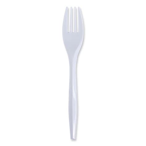 Boardwalk Bwkforkiw Mediumweight Wrapped Polypropylene Fork Cutlery