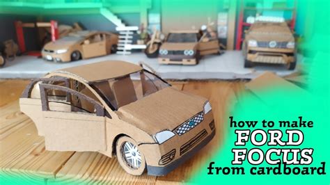 Kartondan Araba Yapımı Maket FORD FOCUS How To Make Car From