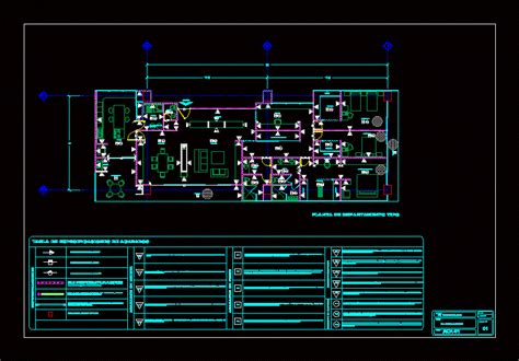 Planos De Acabados En AutoCAD Librería CAD