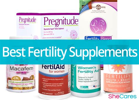 Best Fertility Supplements | SheCares