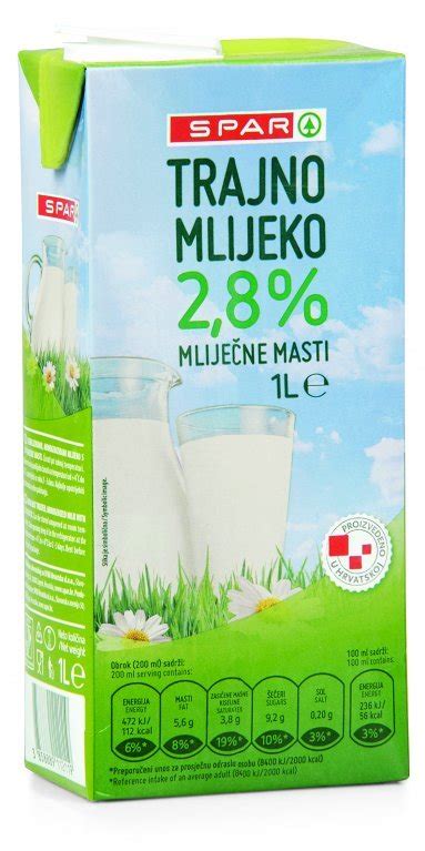 Trajno Mlijeko Spar M M S Epom L Akcija Nju Kalo Popusti