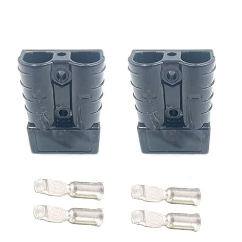 Snapklik 2Pcs Battery Quick Connector Kit 50A Plug Connect