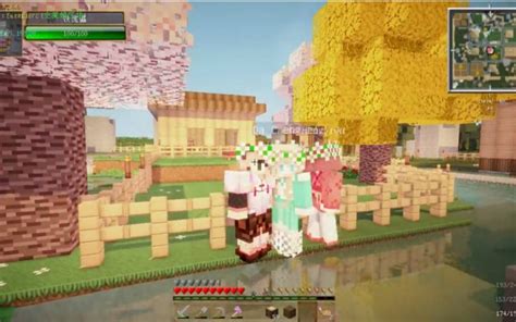 我的世界 Minecraft《粉字菌and妹子团 妹子庄园① 爆笑建家记》哔哩哔哩bilibili