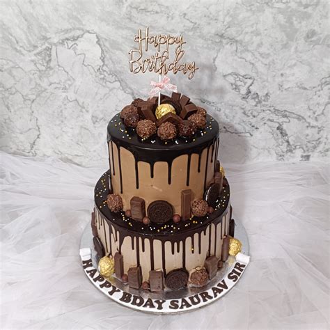 Ferrero Rocher 2 Tier Cake Yummycake