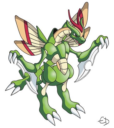 Scyther Evolution ( Insecuter ) by VERSO-18 on DeviantArt