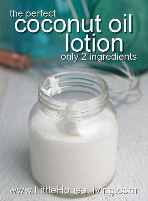 Simple Tutorial On How To Make Your Own Very Easy Homemade Coconut Oil Lotion Recipe Only 2