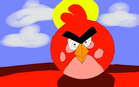 Red Angry Bird By Mancarv On Deviantart