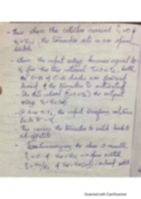 Solution Non Sinusoidal Oscillator And Transistor Electromagnetic