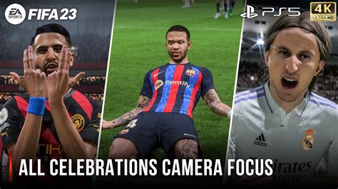 Fifa All Celebrations Camera Focus Ps K Fps Youtube