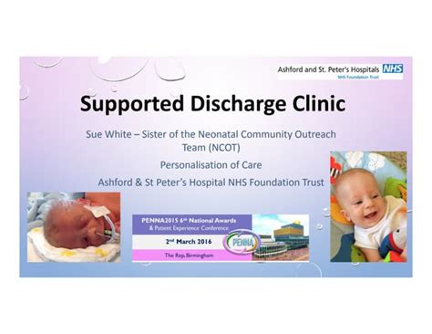 Ashford And St Peters Nhs Foundation Trust Supported Discharge Clinic