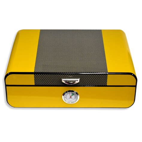 Humidor - Yellow - 60CT - JJ Cale