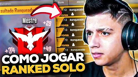 COMO JOGAR UMA PARTIDA SOLO RANKED YouTube