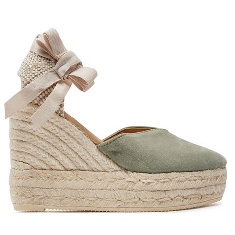 Alpargatas Manebi Hamptons Heart Shaped Wedge Espadrilles W Wh