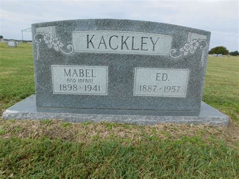 Mabel Jones Kackley 1898 1941 Find A Grave Memorial