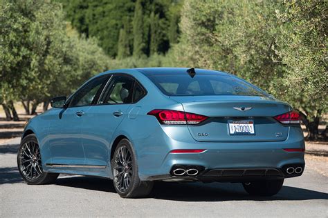 The 2018 Genesis G80 Sport Is a Sport Sedan in Need of Some Air Quotes