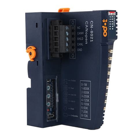 Sistema de entrada e saída remoto CN 8021 ODOT Automation digital