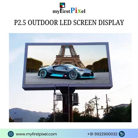 P Outdoor Led Screen Display At Rs Sq Ft Outdoor Advertising