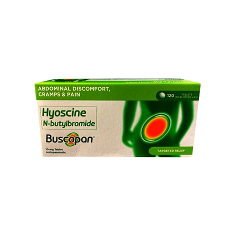 Mypharma Buscopan Venus Tablet 10mg 500mg