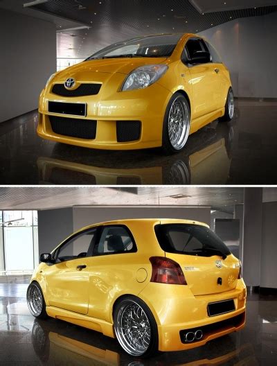 Bodykit For Toyota Yaris Avb Sports Car Tuning Spare