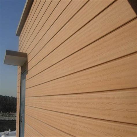 Outdoor Wood Plastic Composite Wall Panel WPC Wall Cladding Exterior