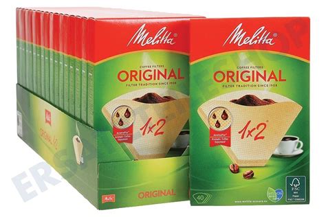 Melitta 6626822 Melitta Kaffeefilter 1x2