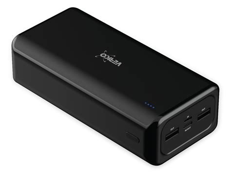 VERICO USB Powerbank Power Pro PD V2 30 000mAh Schwarz 30 000 MAh