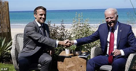 Biden To Host Kumbaya Meeting With Emmanuel Macron In First Meeting