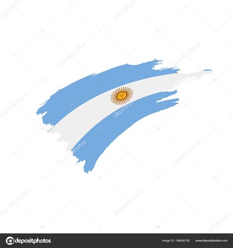 Bandera Argentina Vector Bandera Argentina Vector Illustration