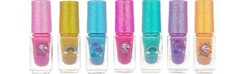 Expressions 7pc Unicorn Shimmer Nail Polish Set For Girls