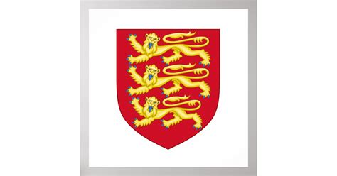 Plantagenet Royal Crest Poster | Zazzle