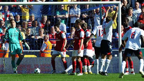 Bolton Wanderers 2 1 Arsenal