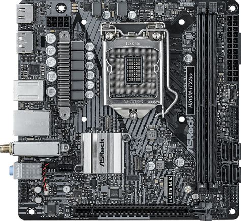 ASRock H510M ITX ac Wi Fi Motherboard Mini ITX με Intel 1200 Socket