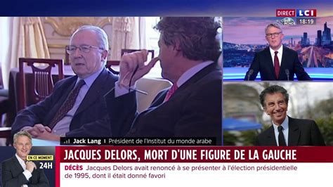 Mort de Jacques Delors la classe politique française et européenne