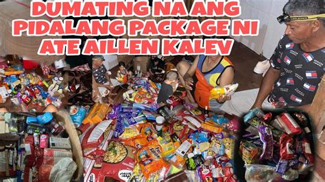 Sa Wakas Dumating Na Ang Package Na Pinadala Ni Ate Aillen Kalev Grabe