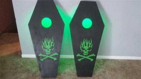 Coffin Cornhole Set For Spooky Halloween Parties