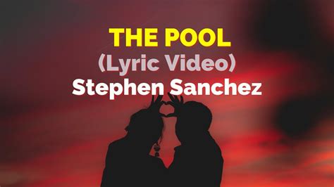 Stephen Sanchez - The Pool Acordes - Chordify