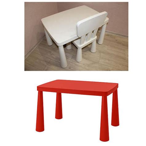 Купить Детский стол ikea MAMMUT, цена 2123.25 грн — Prom.ua (ID#1363263344)