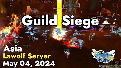 Guild Siege Lawolf Server May Flyff Universe Youtube