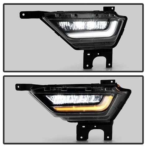 Ford F Xl Led Bumper Fog Light Kit Lens W Led Drl