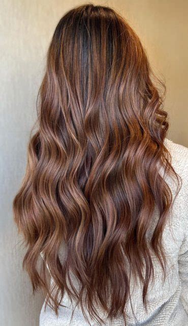 Captivating Hair Colors For The Chilly Season Copper Brunette