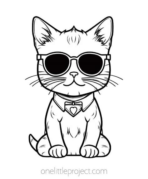 Cute Kitty Coloring Pages Skip To My Lou, 60% OFF