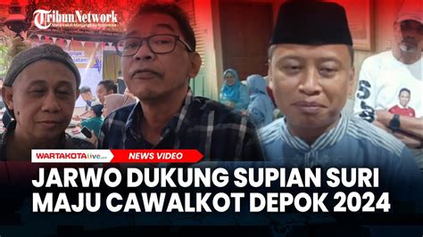 Komedian Kondang Jarwo Kwat Dukung Supian Suri Maju Cawalkot Depok Pada