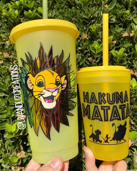 Lion King Mommy And Me Cup In 2024 Lion King Birthday Lion King